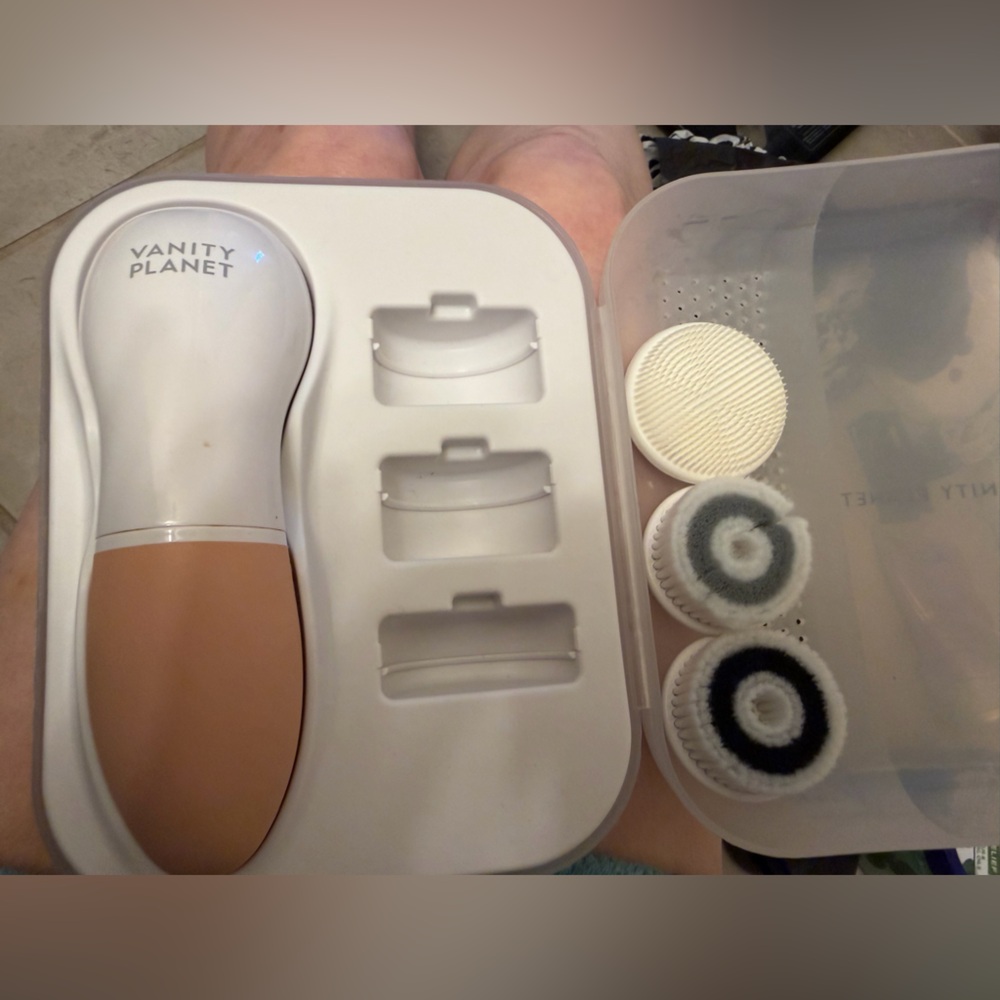 Vanity Planet Face Mask Applicator Set - White and Tan